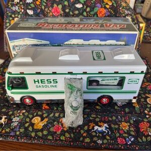 1998 Hess Truck Recreation Van with Dune Buggy and Motorcycle NEW IN BOX